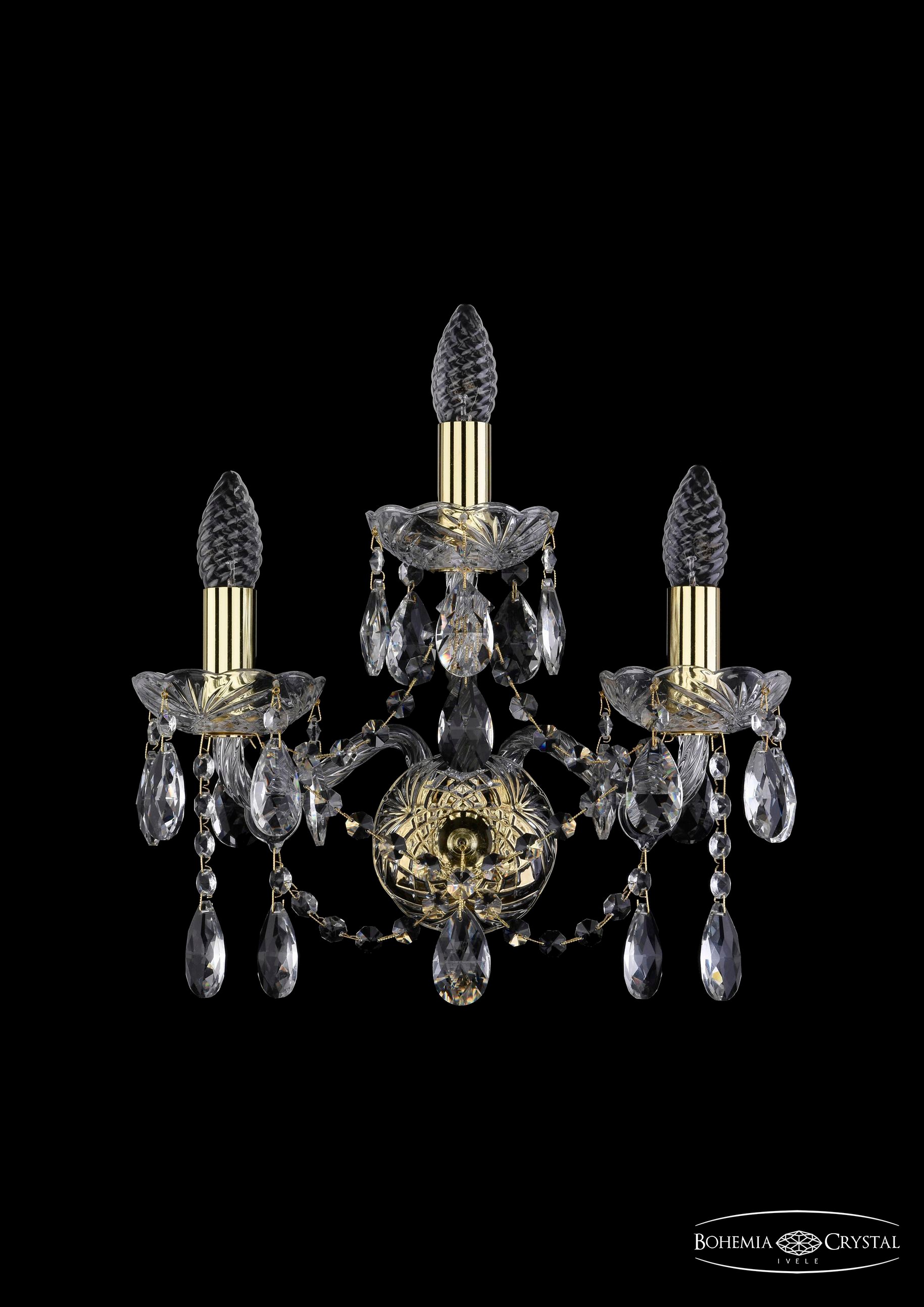 Настенное бра Bohemia 1413 1413B/2+1/141/G