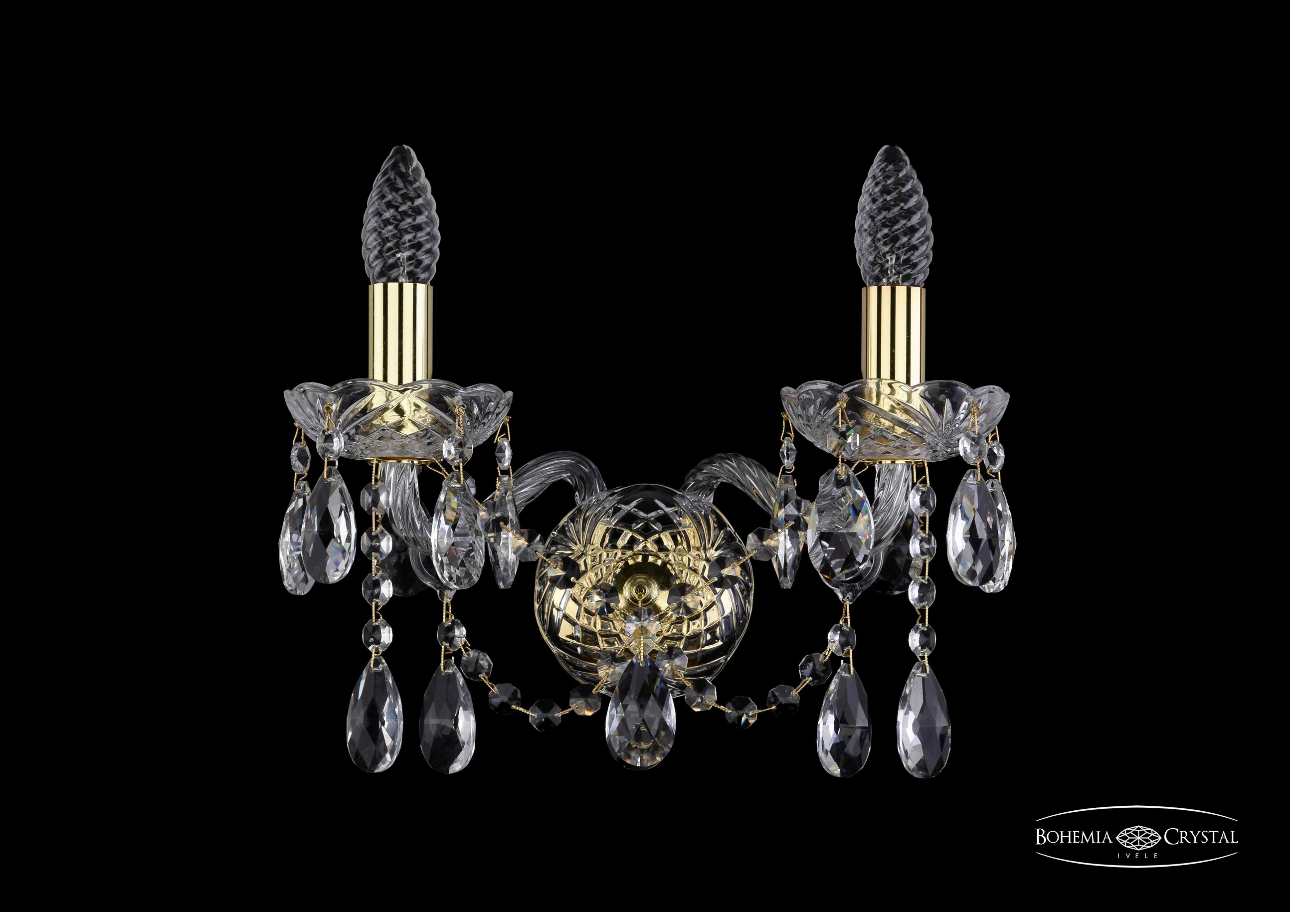 Настенное бра Bohemia 1413 1413B/2/141/G