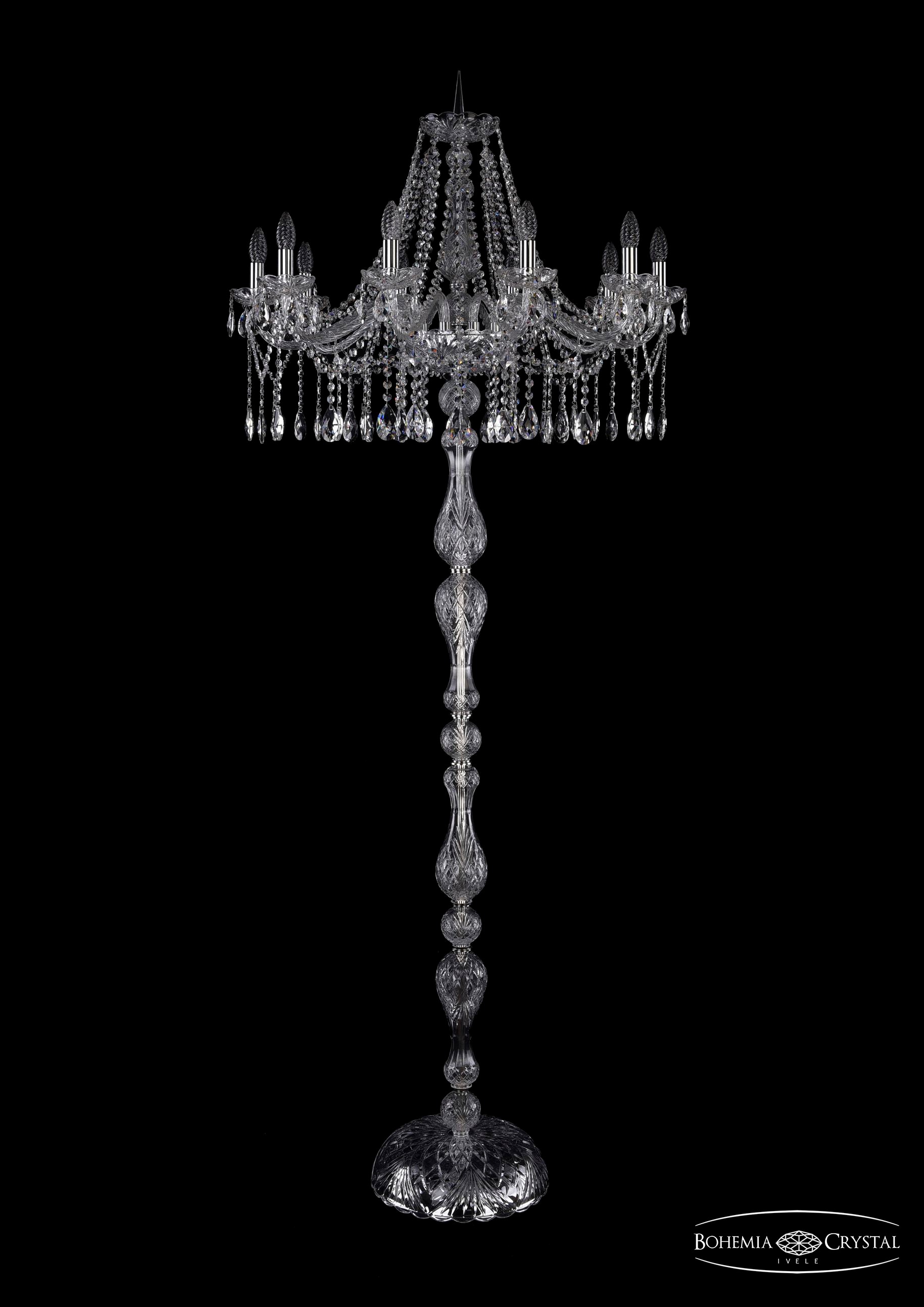 Торшер Bohemia 1413T1/10/300-210/Ni