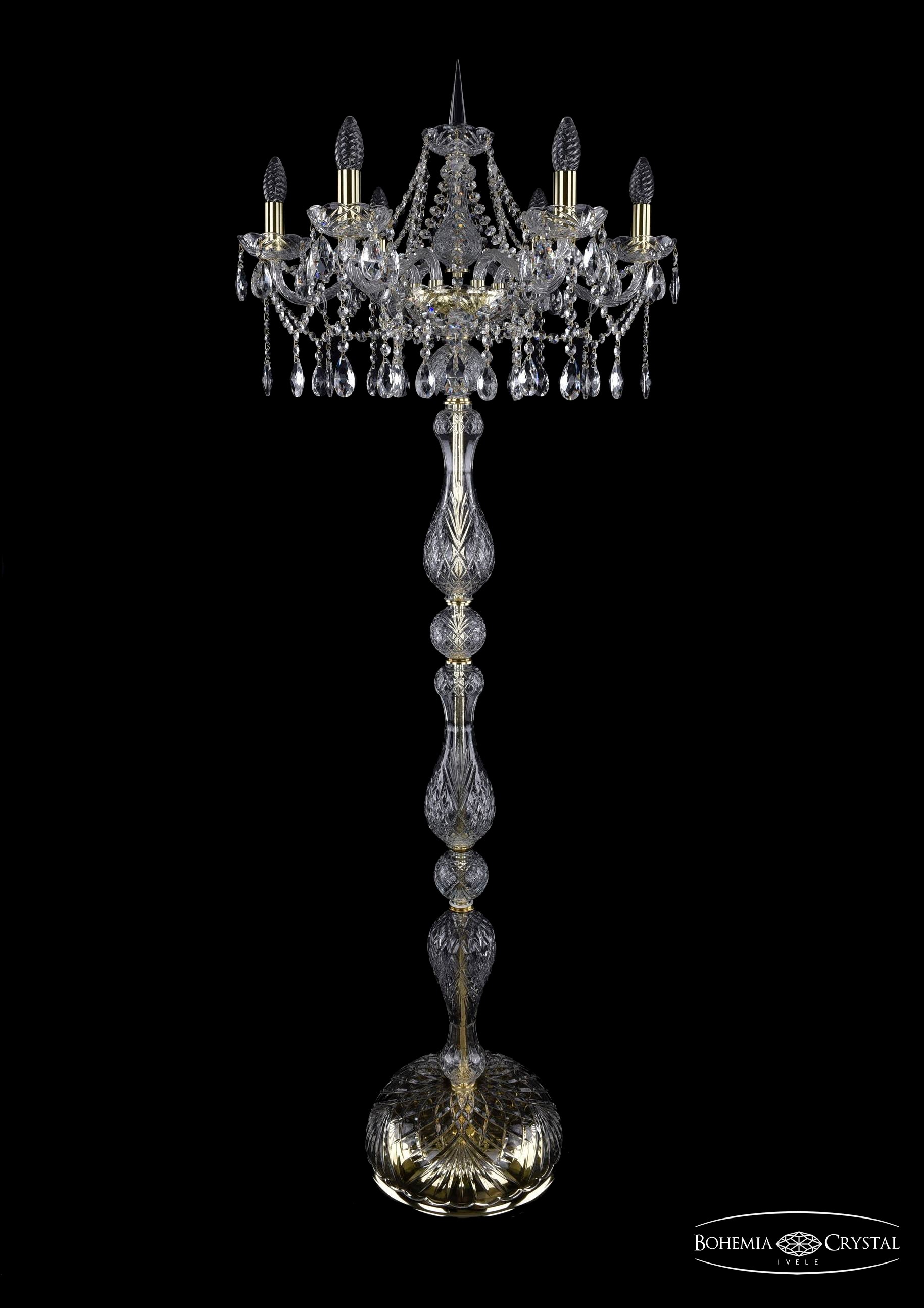 Торшер Bohemia 1413T1/6/200-160/G