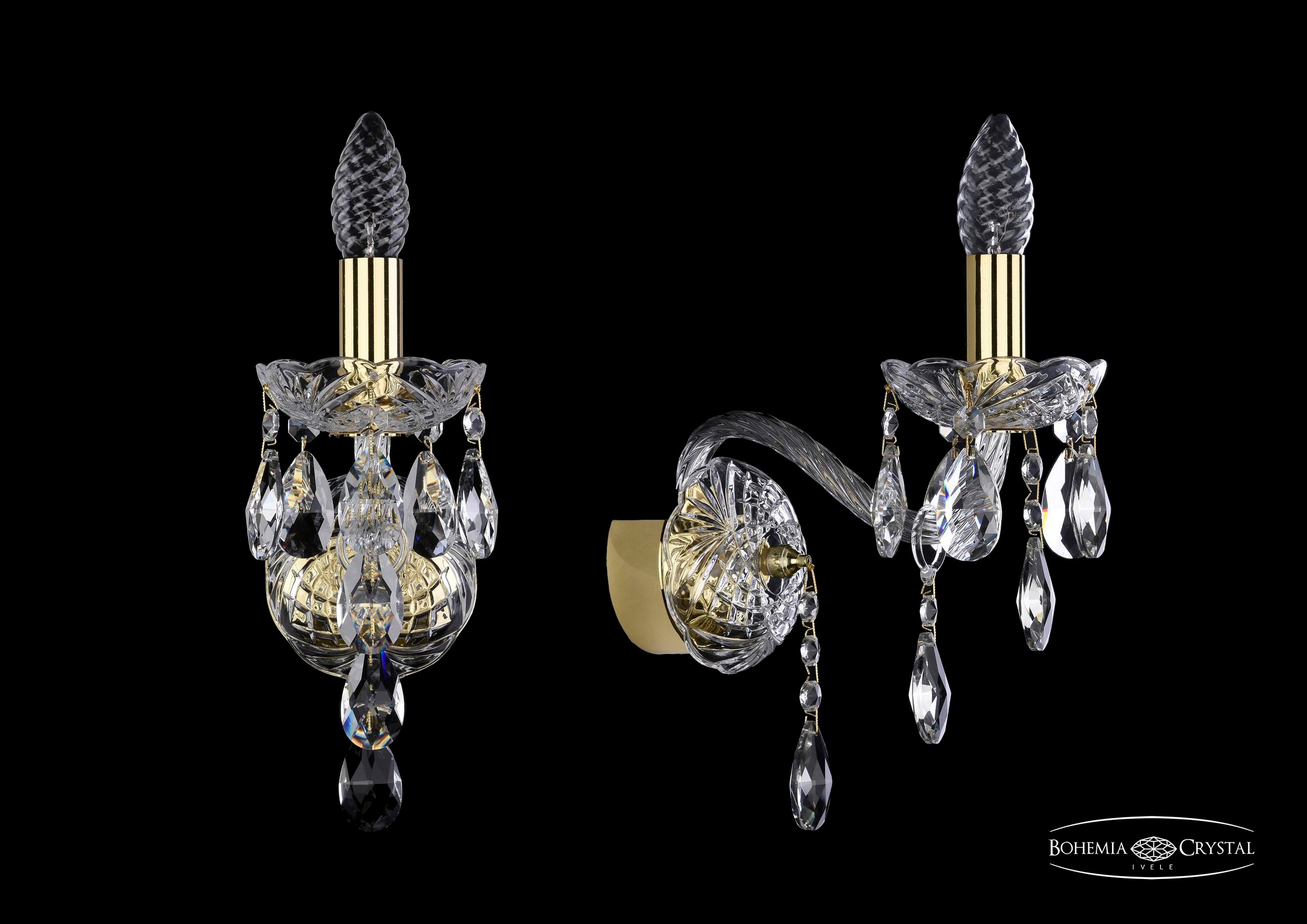 Настенное бра Bohemia 1415 1415B/1/165/G