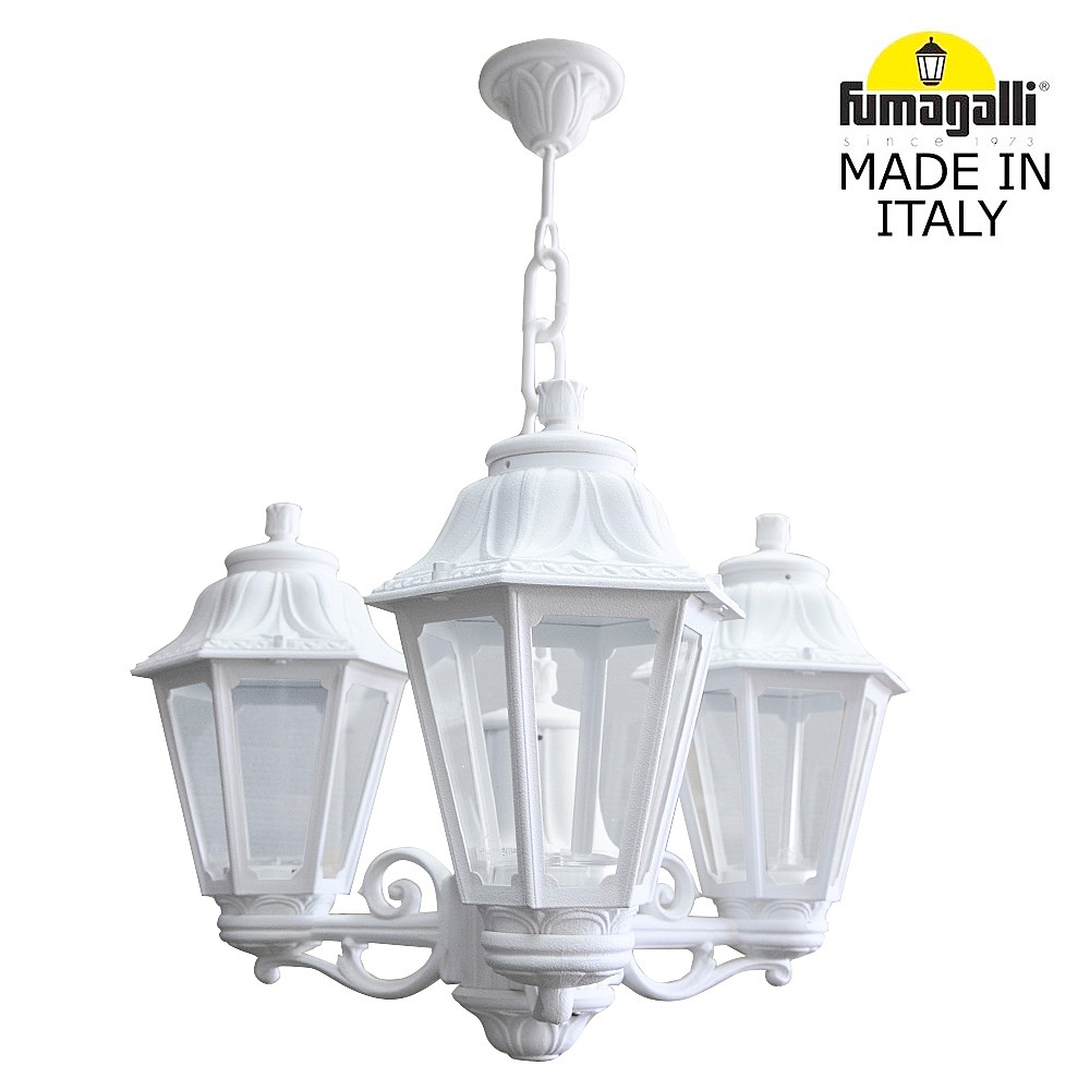 Уличный подвесной светильник Fumagalli Anna E22.120.S30.WXF1R