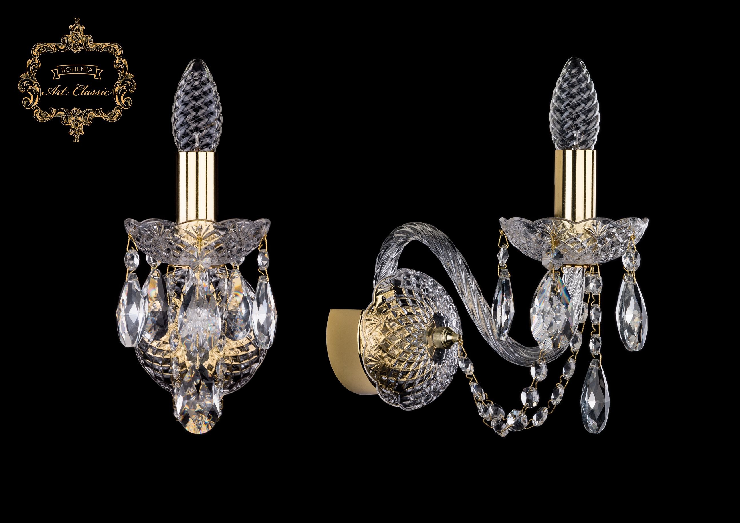 Настенное бра Art Classic 10.11.1.165.Gd.Sp