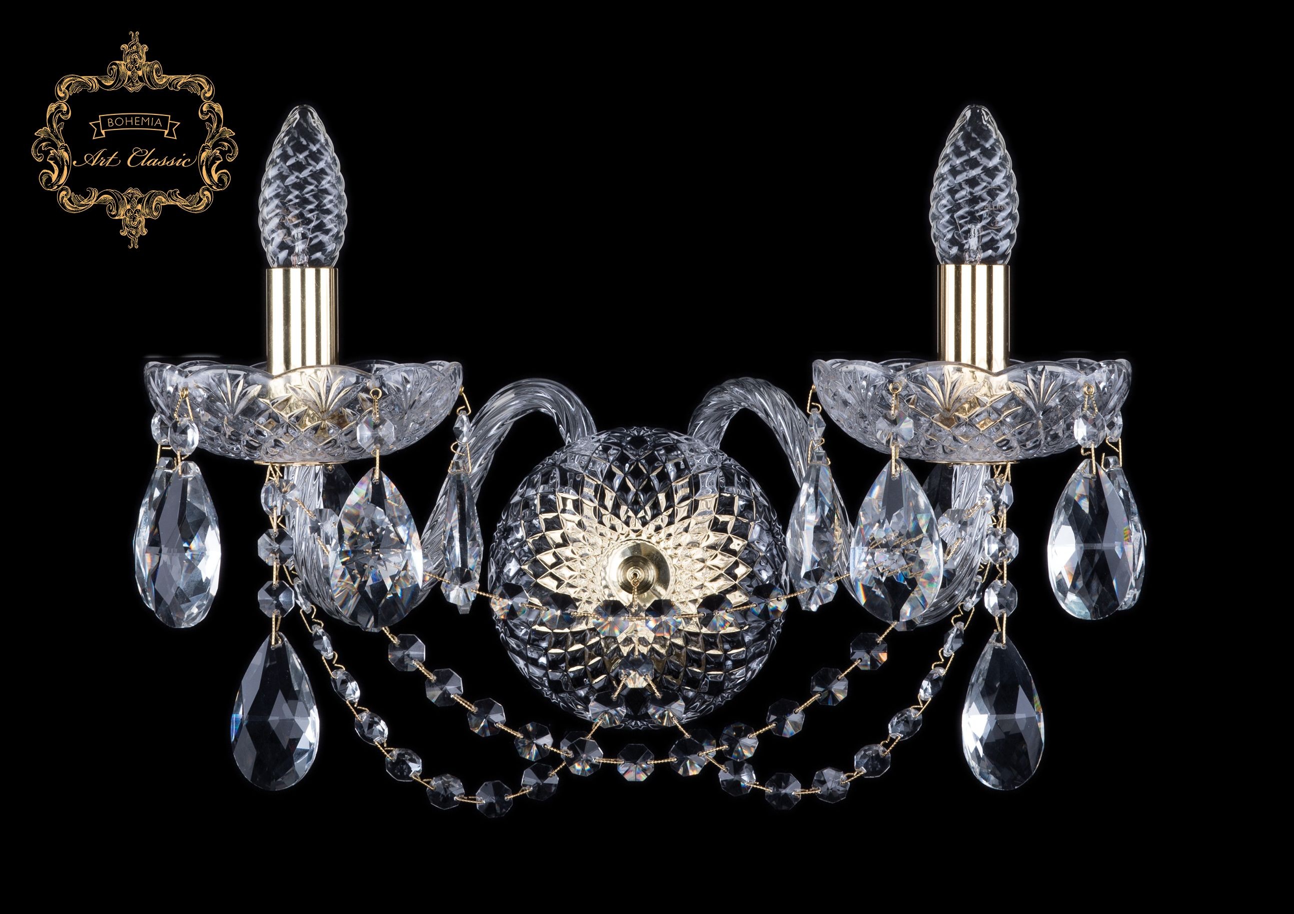 Настенное бра Art Classic 10.11.2.165.XL.Gd.Sp