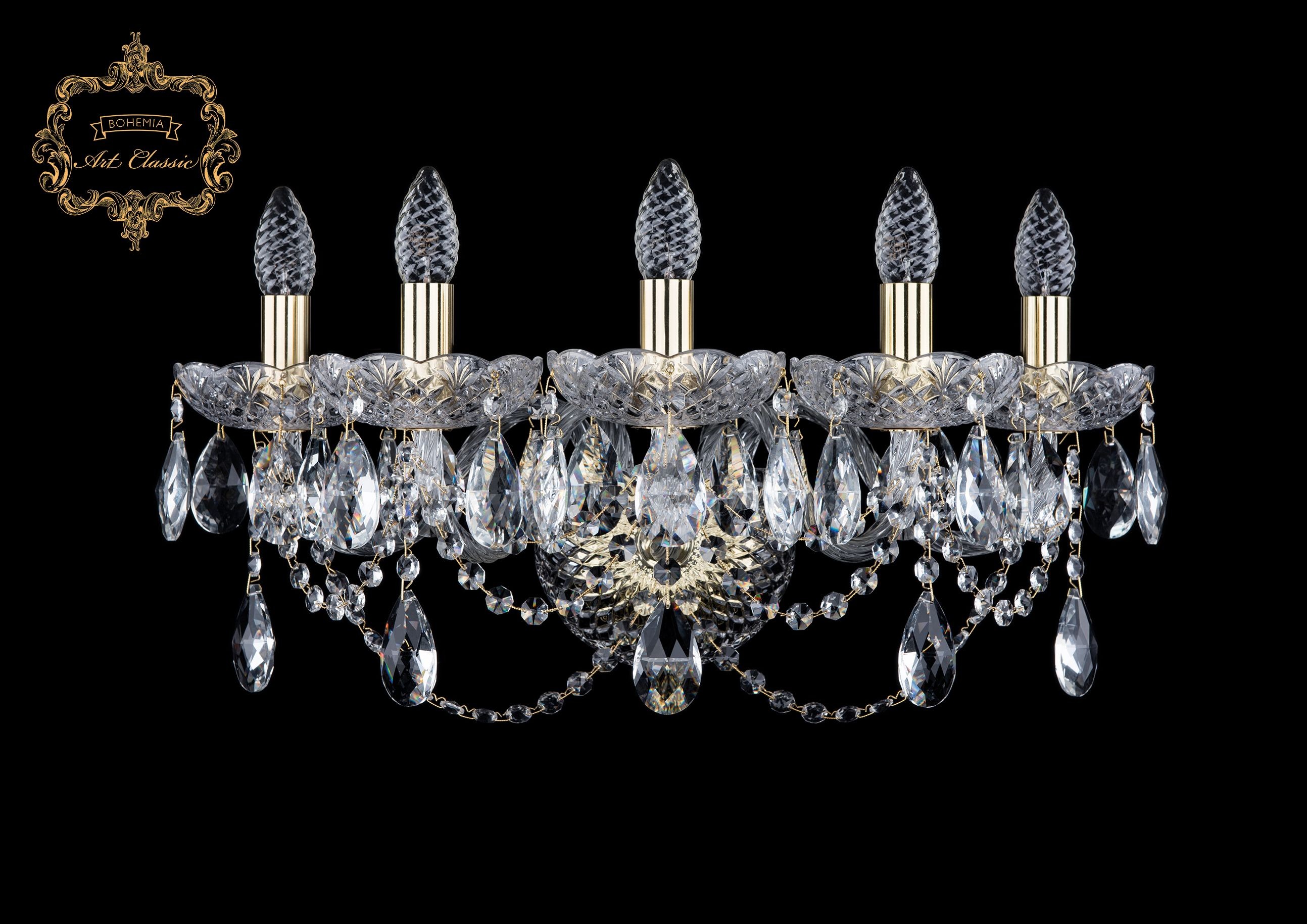 Настенное бра Art Classic 10.11.5.195.XL.Gd.Sp