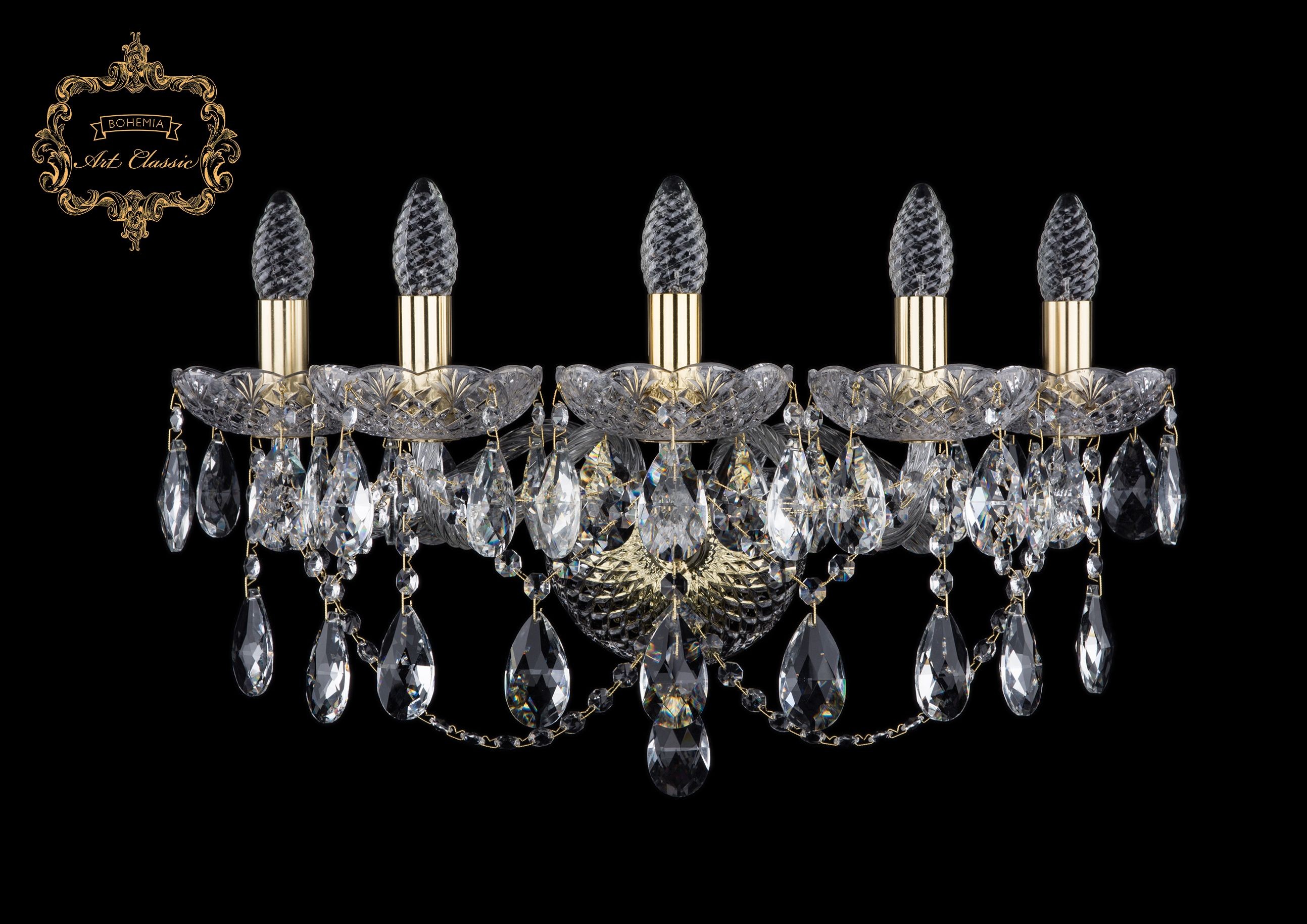 Настенное бра Art Classic 10.21.5.200.XL.Gd.Sp