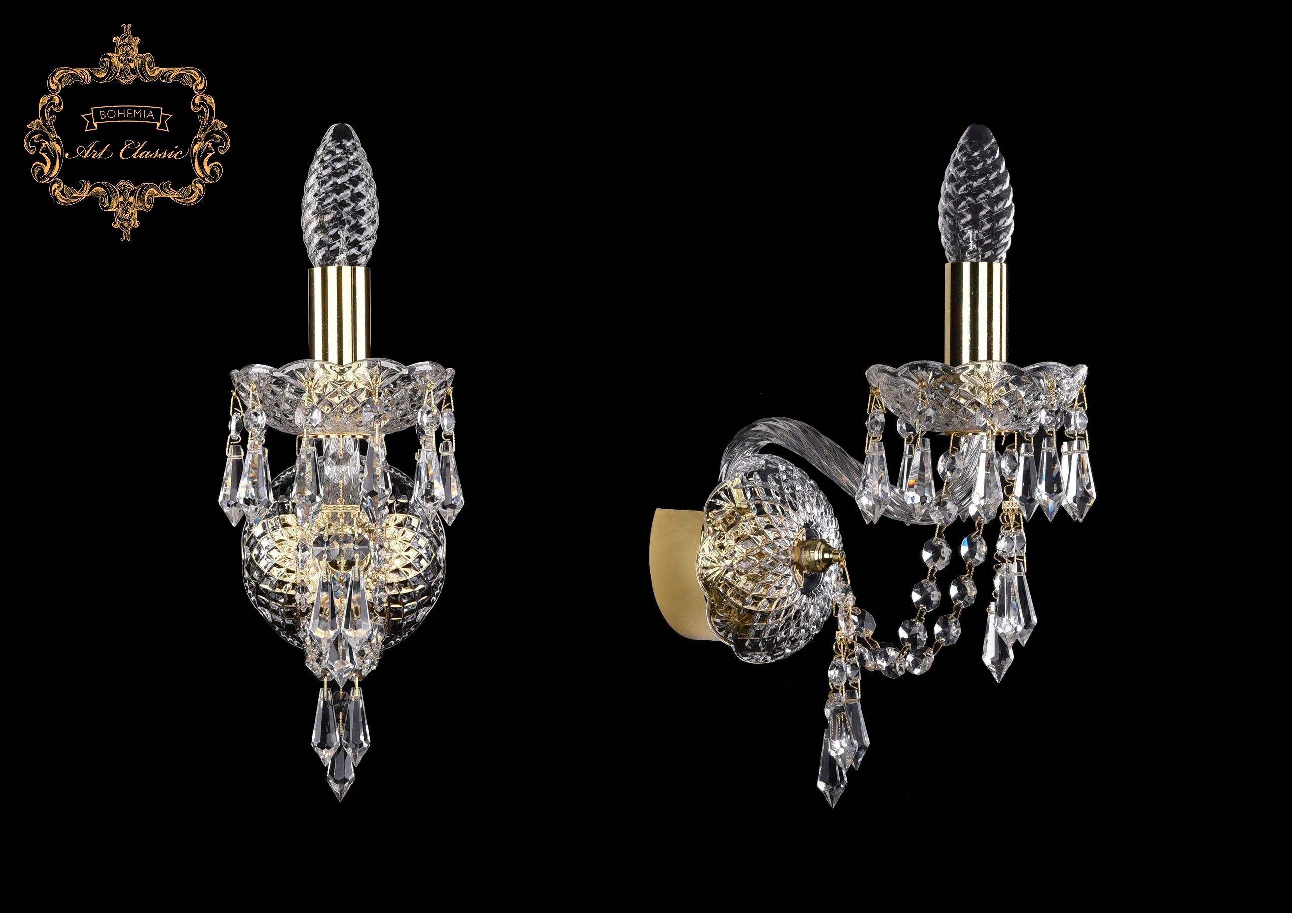 Настенное бра Art Classic 10.23.1.141.Gd.Dr