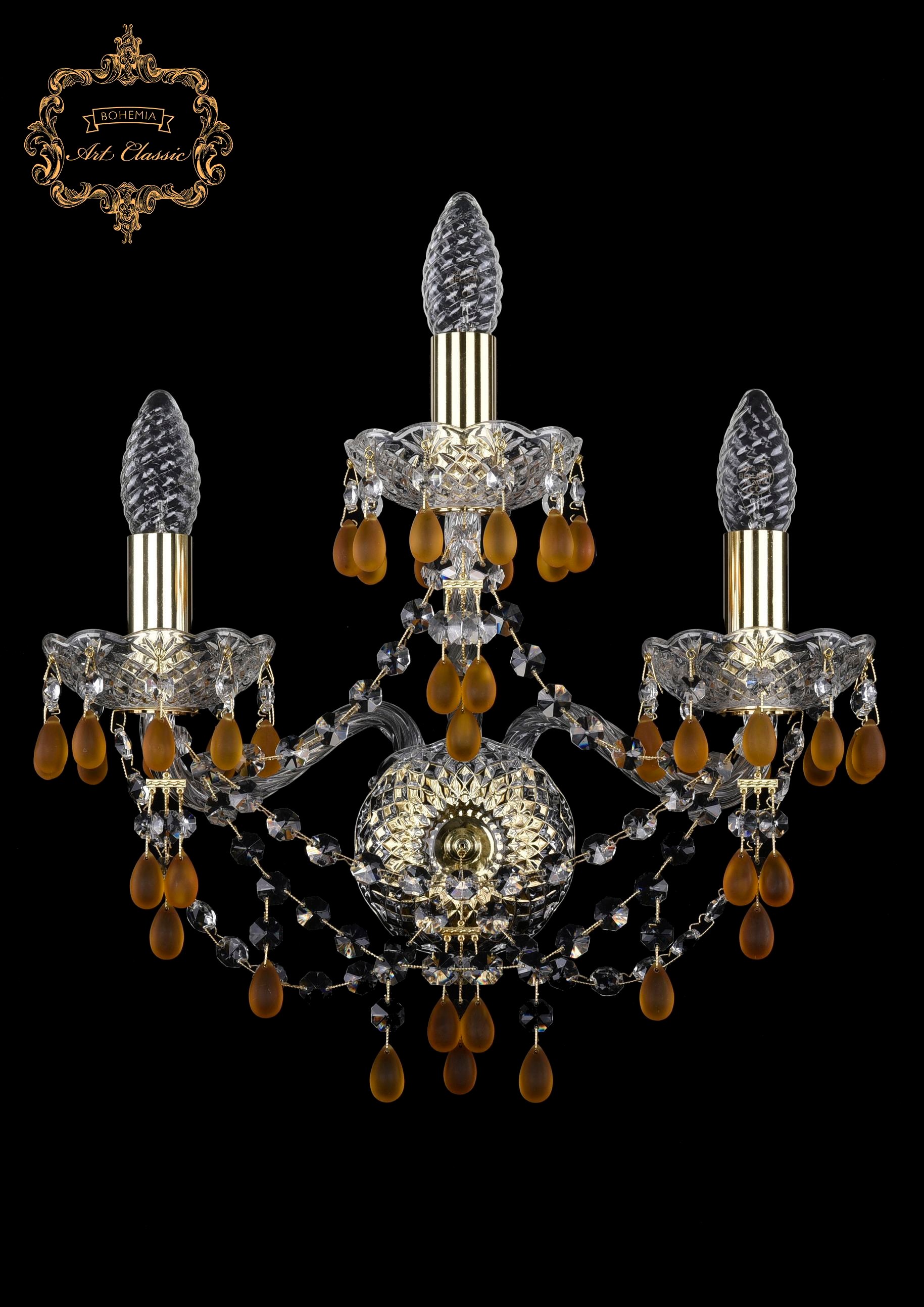 Настенное бра Art Classic 10.24.2+1.141.Gd.V1003