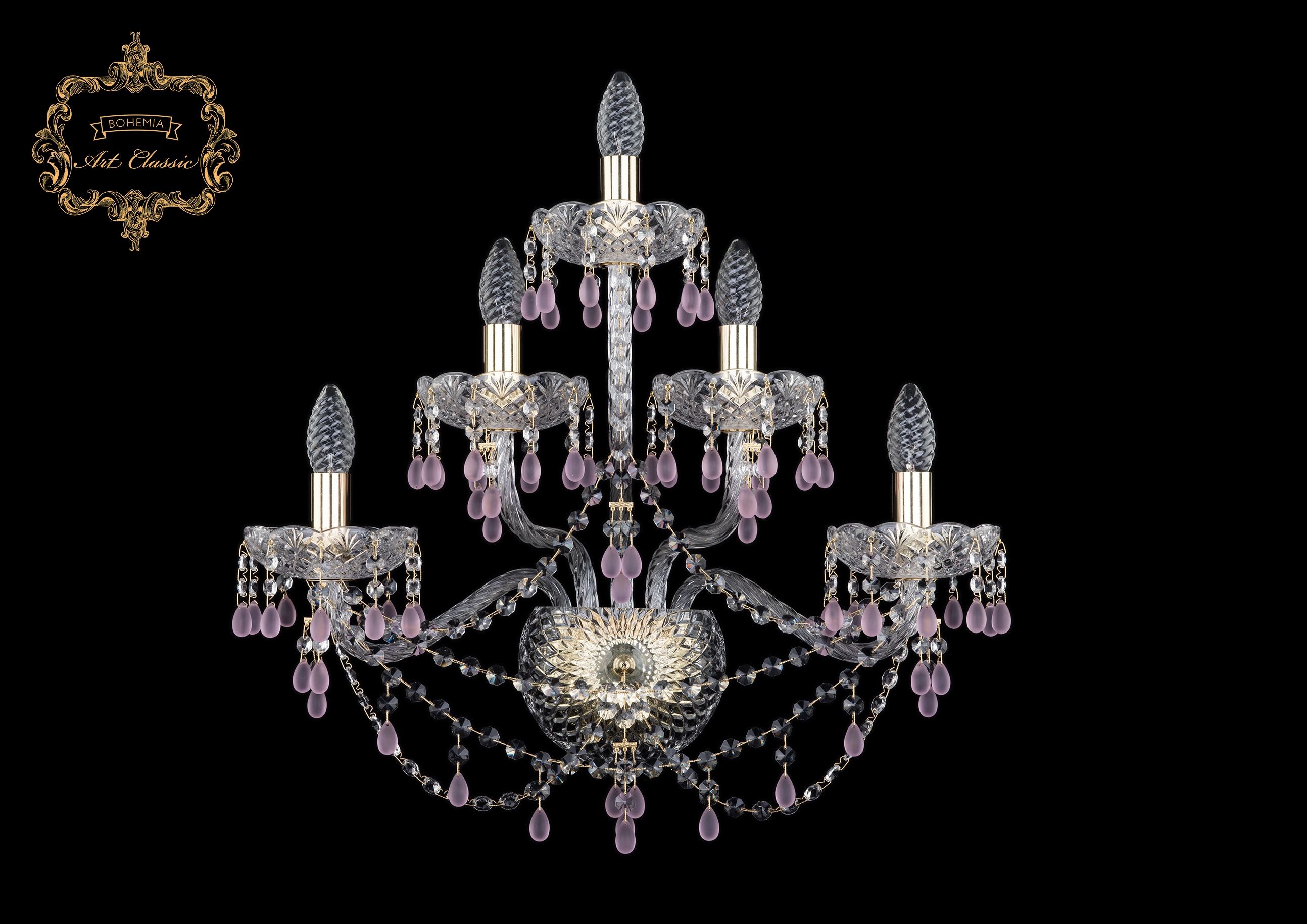 Настенное бра Art Classic 10.24.2+2+1.200.XL.Gd.V7010