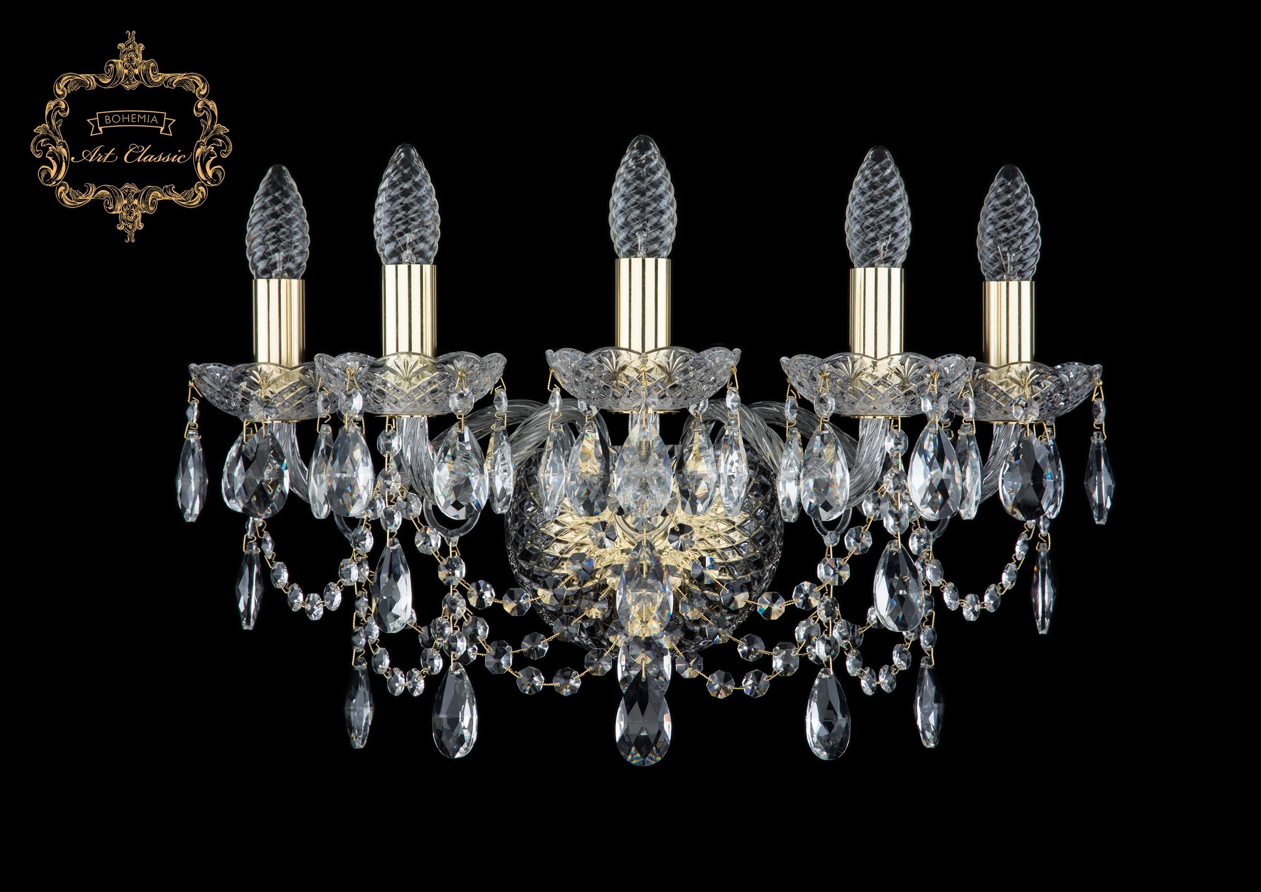 Настенное бра Art Classic 10.25.5.165.Gd.Sp