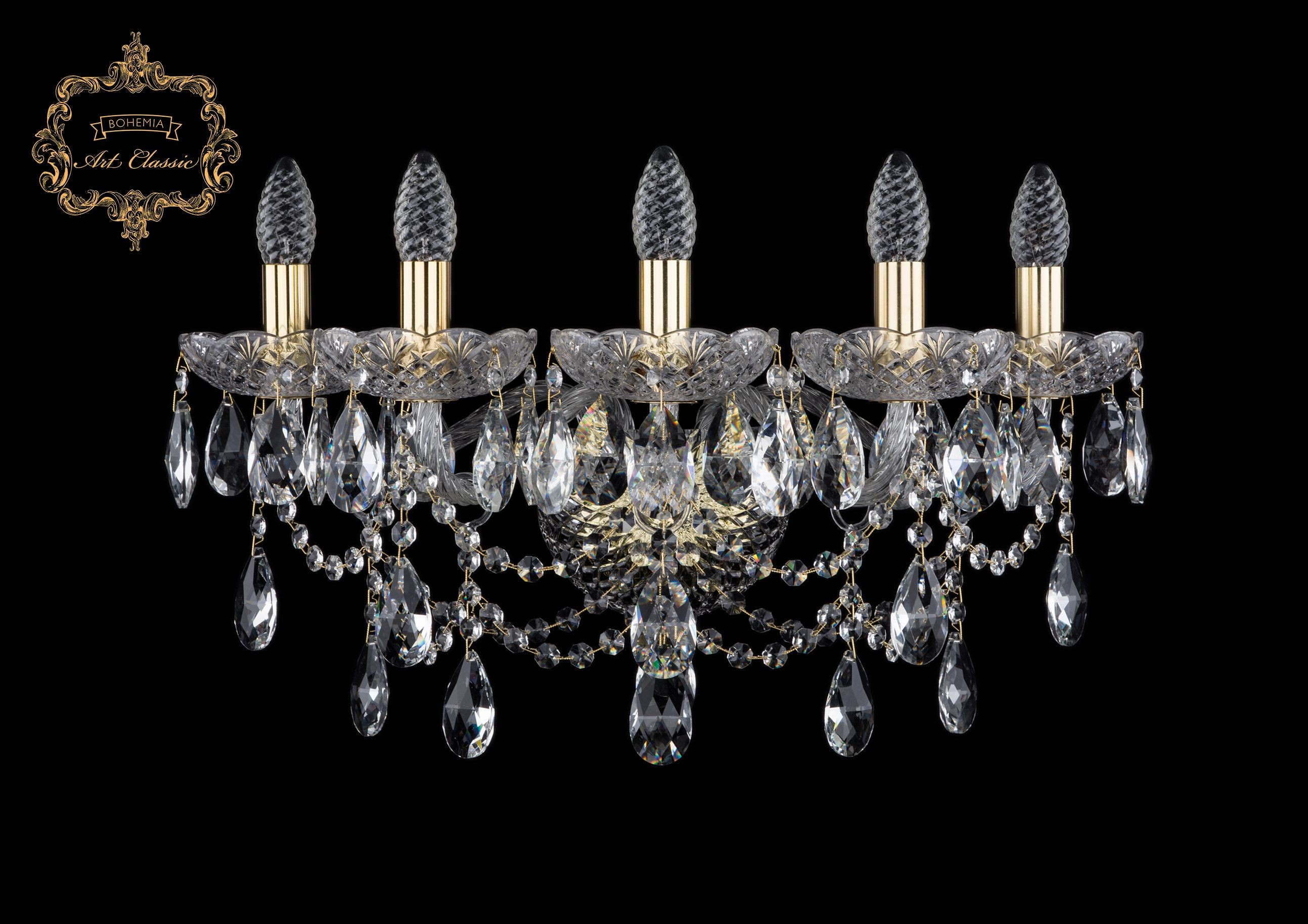 Настенное бра Art Classic 10.25.5.200.XL.Gd.Sp