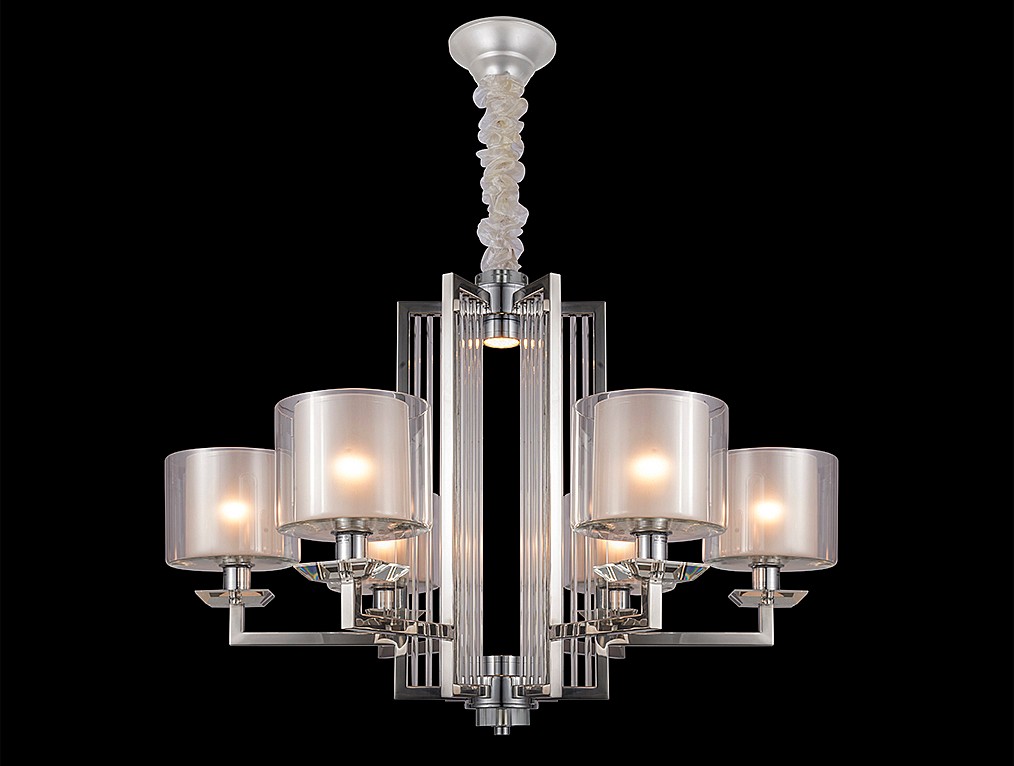 Подвесная светодиодная люстра 4400 Newport 4406+1/C chrome