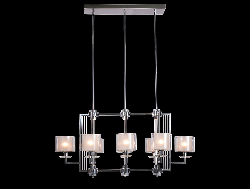 Подвесная светодиодная люстра 4400 Newport 4408/S chrome