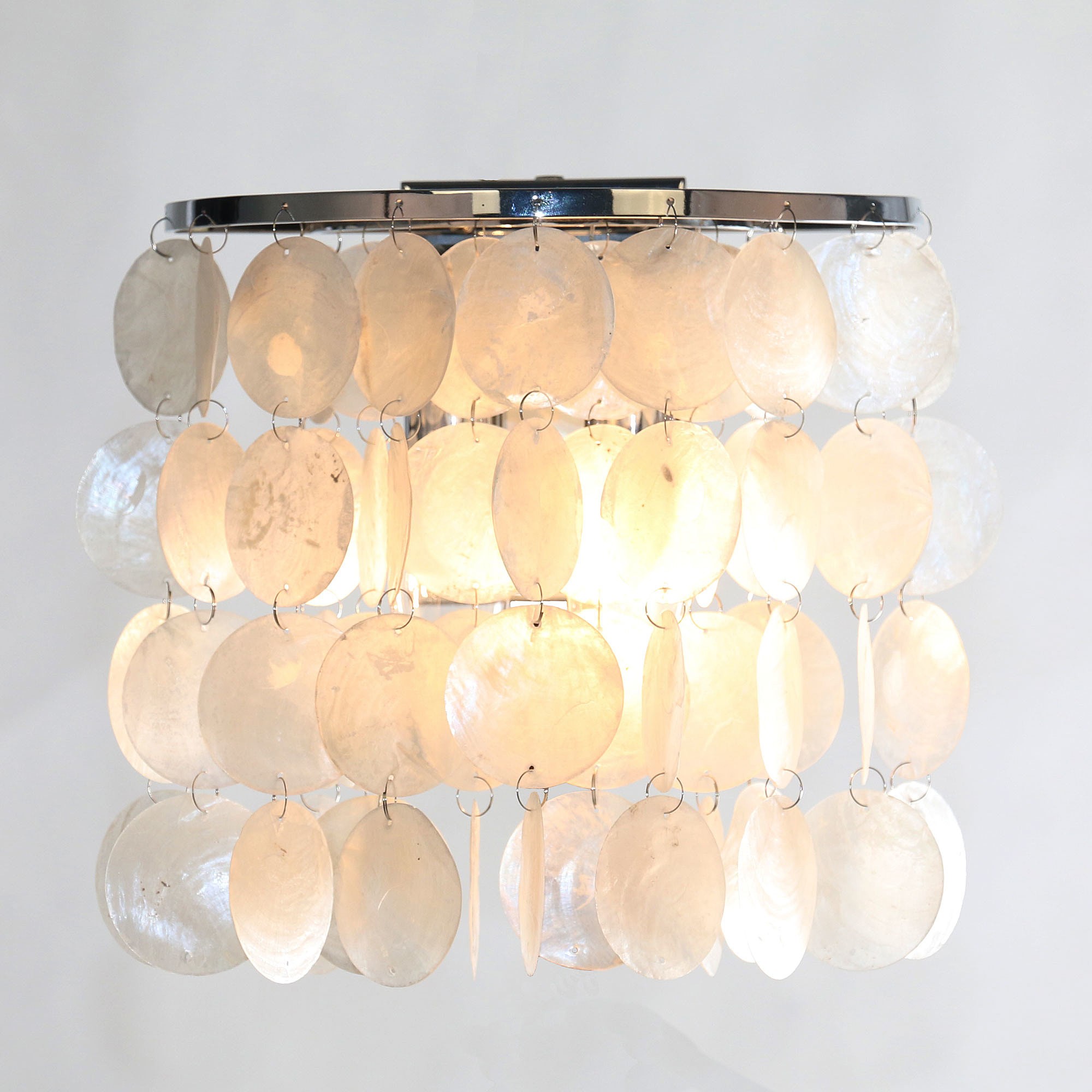 Настенное бра Eurosvet Sandra 60084/2 хром/перламутр