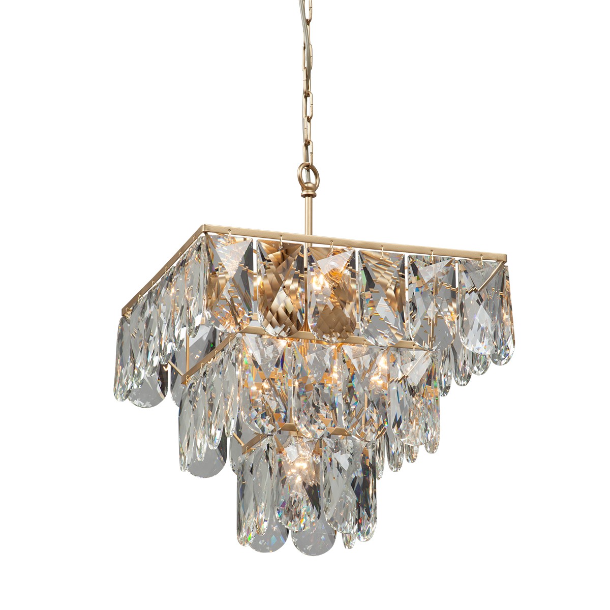 Подвесная хрустальная люстра  Vitaluce V5267-8/8+1